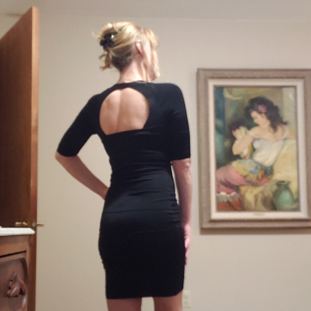 Marciano - Designer black dress - Picture 6 of 7